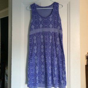 Athleta cotton dress SZ L